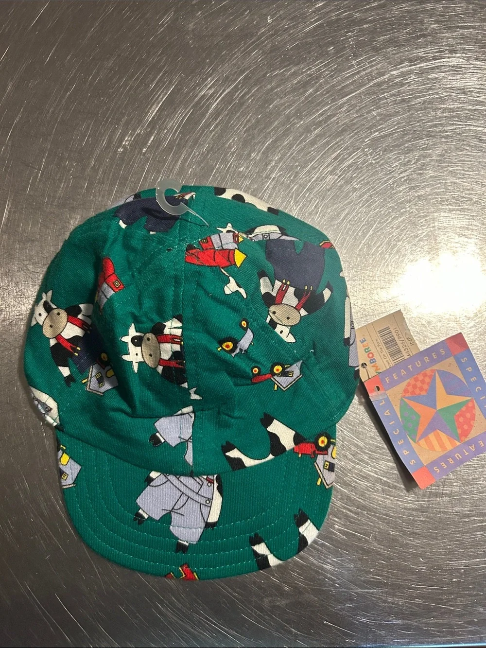 Gymboree Vintage Hat Down On The Farm New With Tags Infant Size Rainbow Tag